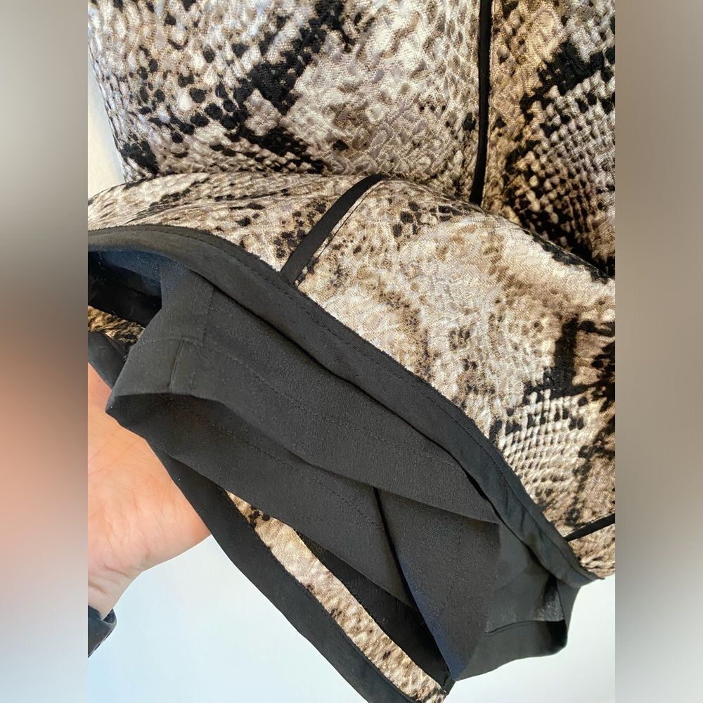 BCBGMaxAzria Strapless Shana Snake Print Dress - Size 4 - Picture 7 of 12